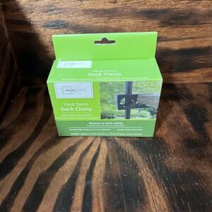 Mainstays Yard‎ Torch Deck Clamps! Mount Tiki Torches or Fly Flags